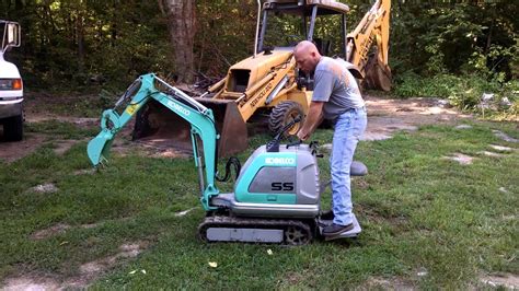 kobelco mini micro excavator ss1